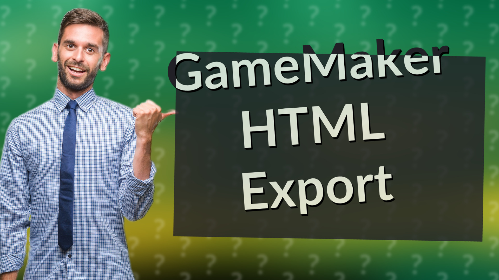 GameMaker HTML Export