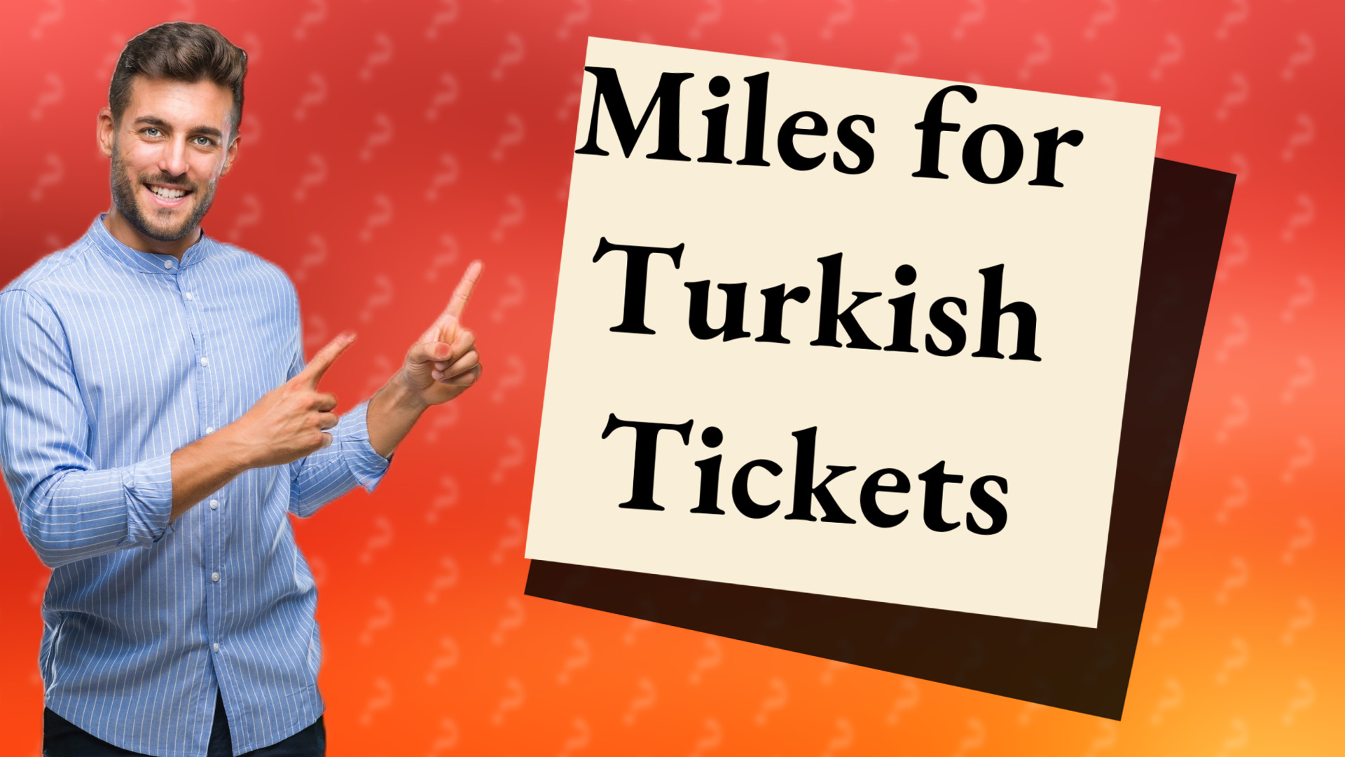 Miles for Turkish Tickets