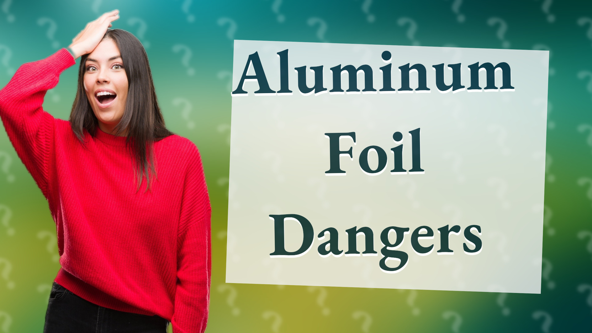 Aluminum Foil Dangers