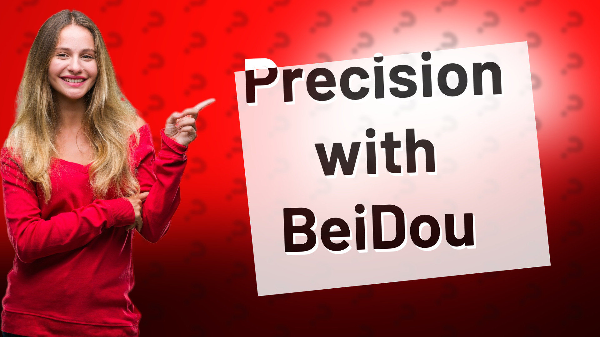 Precision with BeiDou