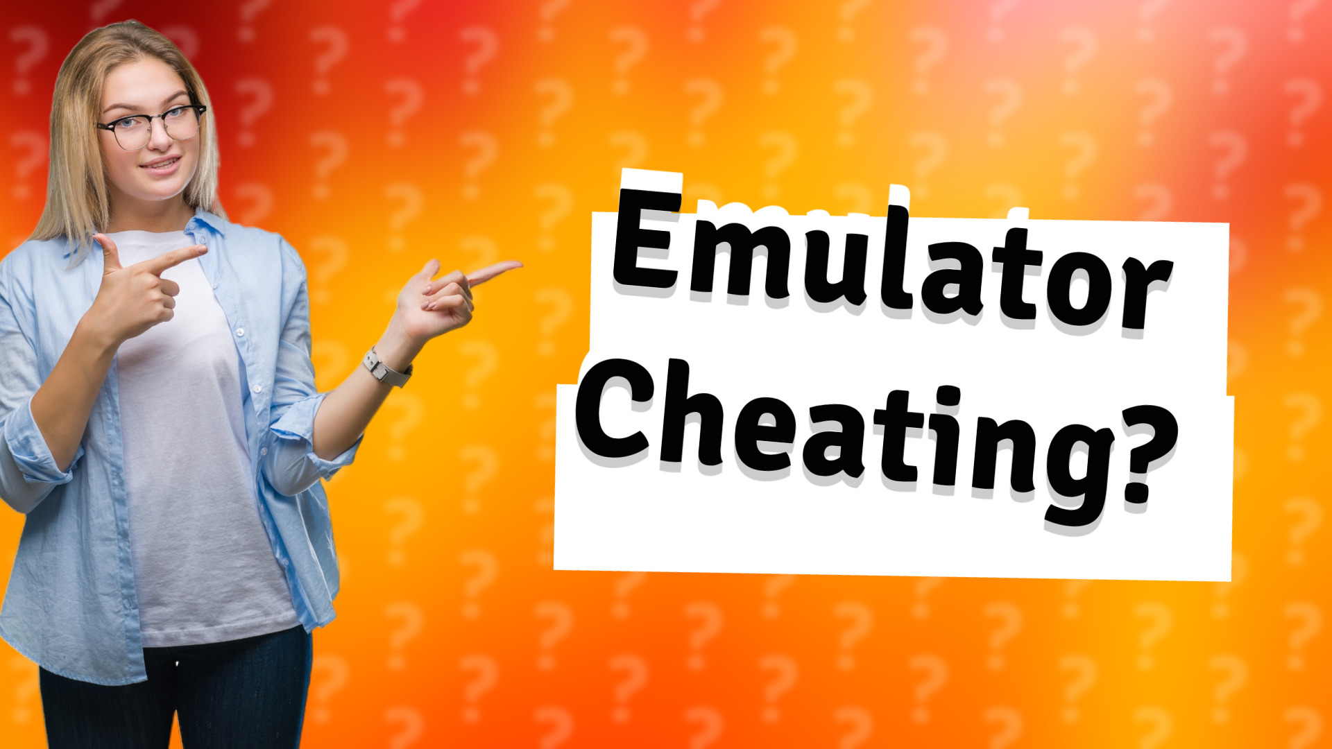 Emulator Cheating?