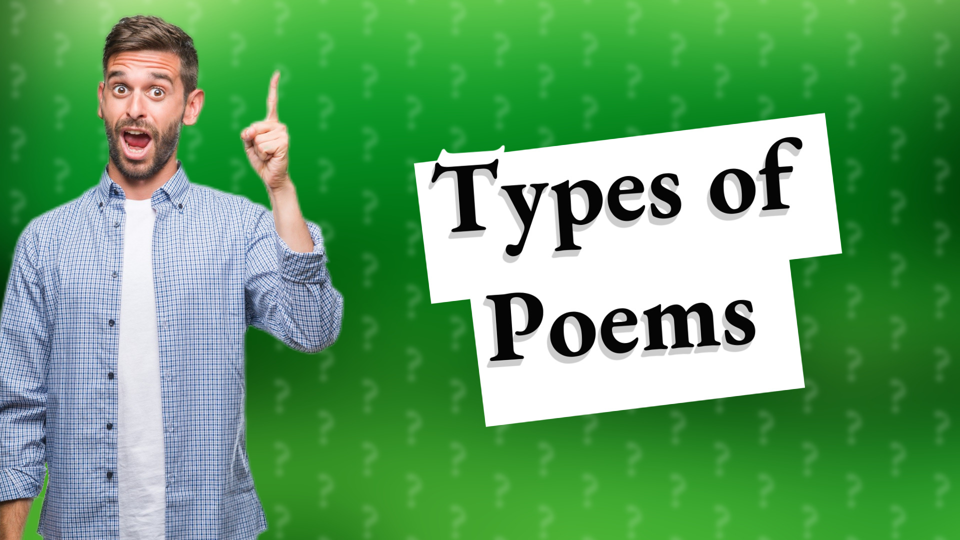 Types of Poems