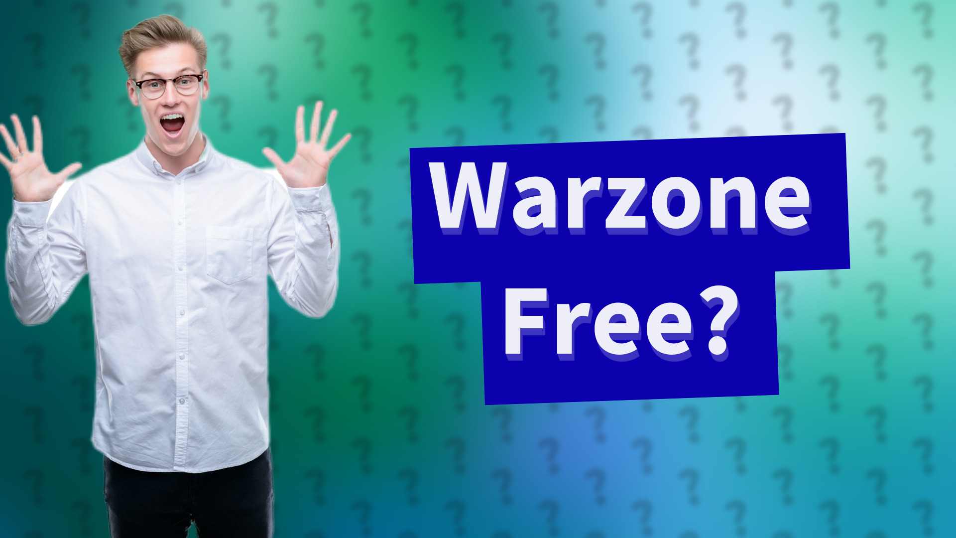 Warzone Free?