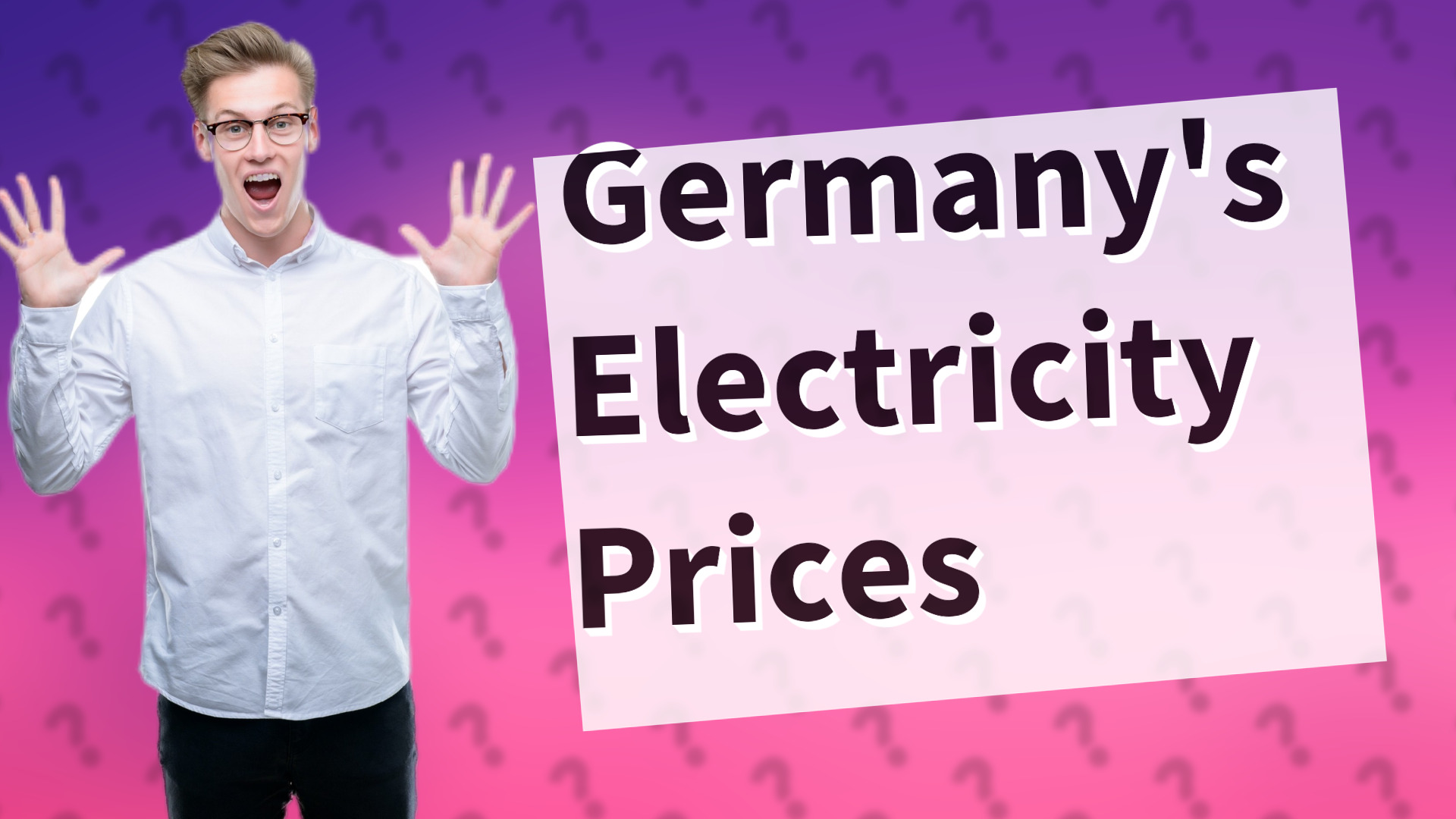 Germany's Electricity Prices