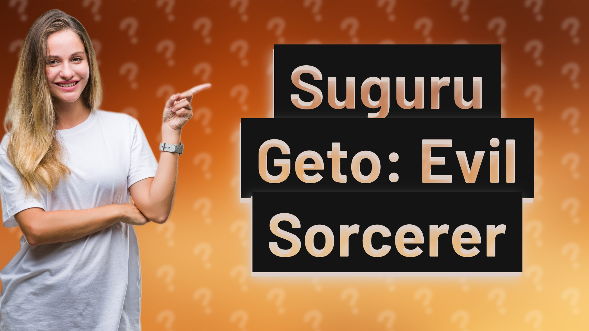 Suguru Geto: Evil Sorcerer