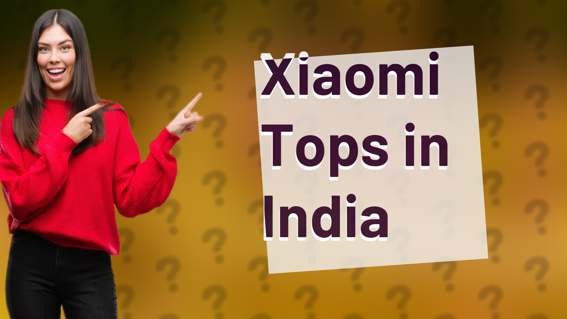 Xiaomi Tops in India