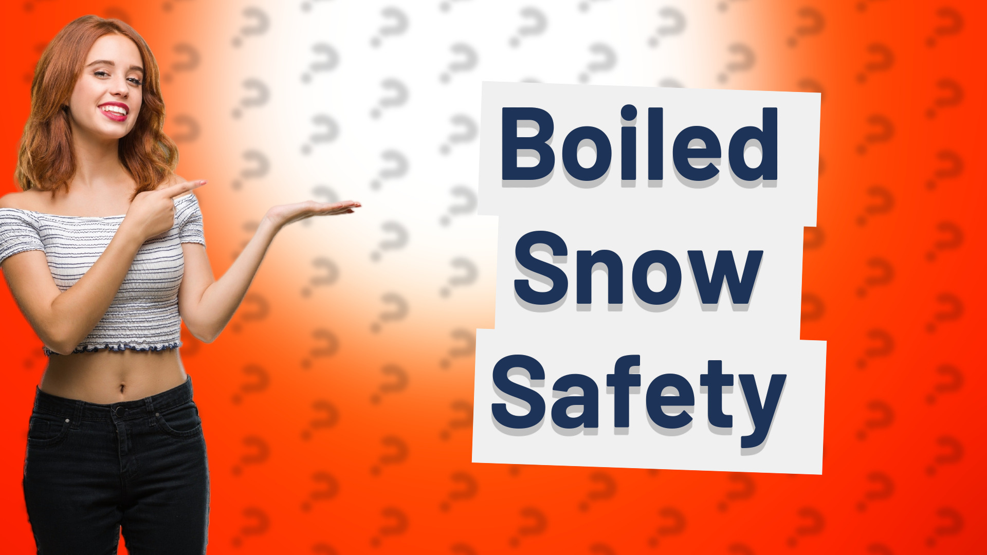 Boiled Snow Safety