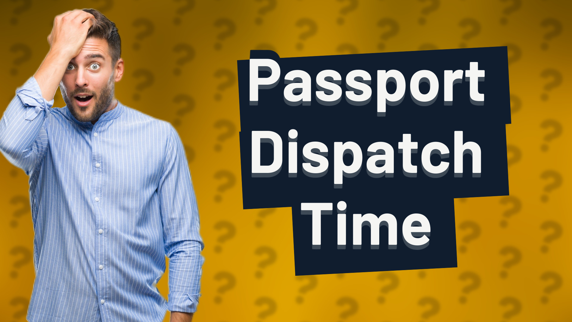 Passport Dispatch Time