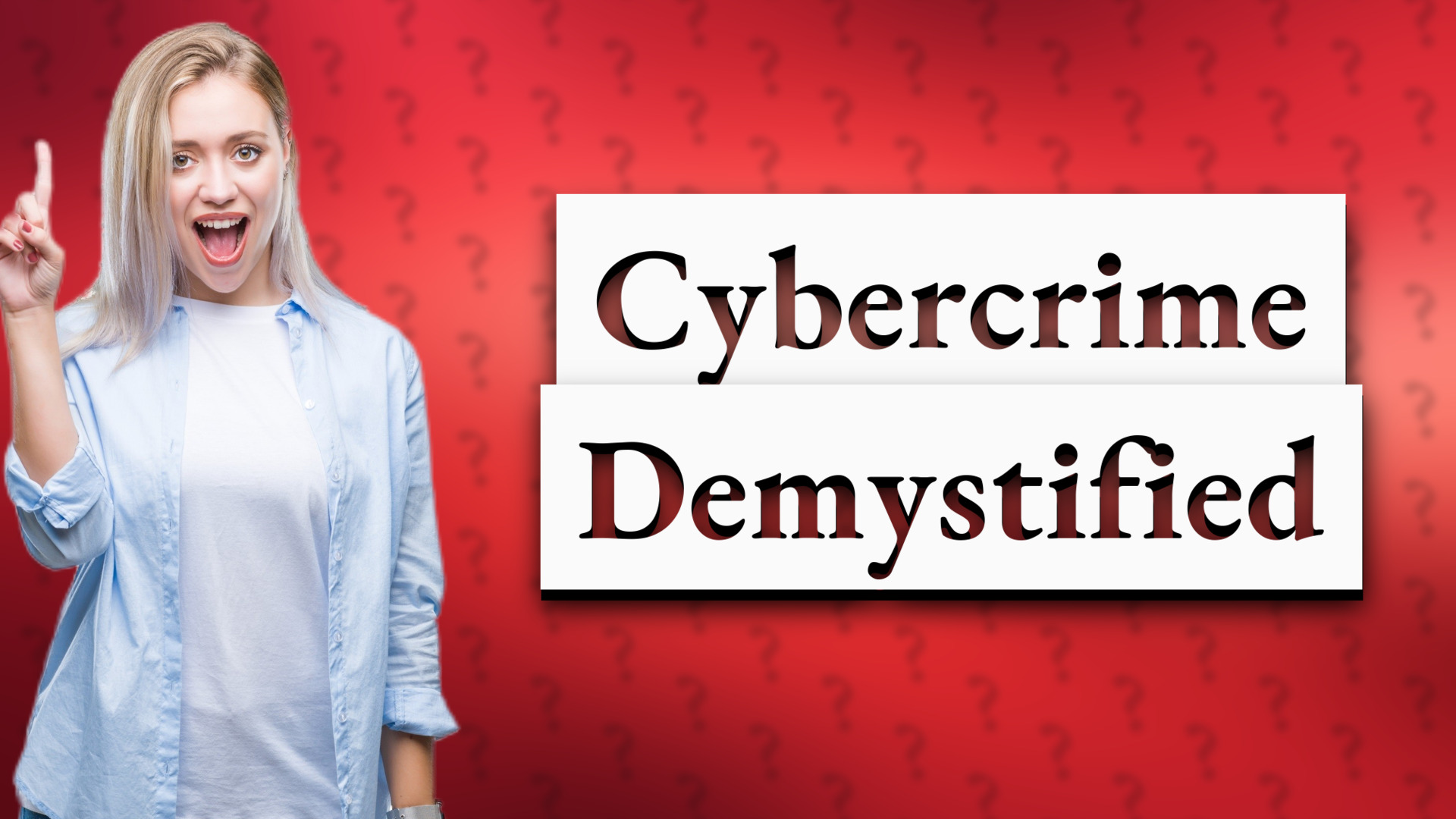 Cybercrime Demystified