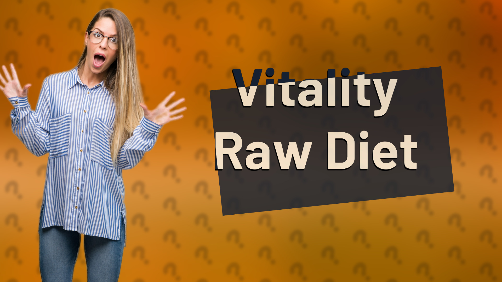Vitality Raw Diet