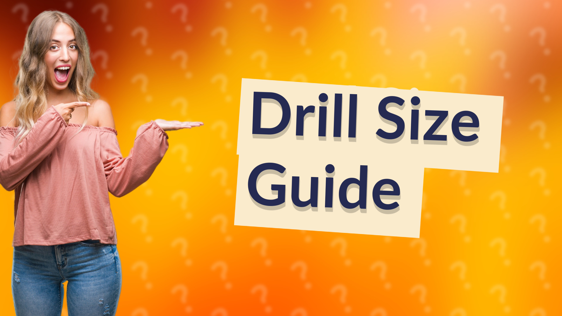 Drill Size Guide