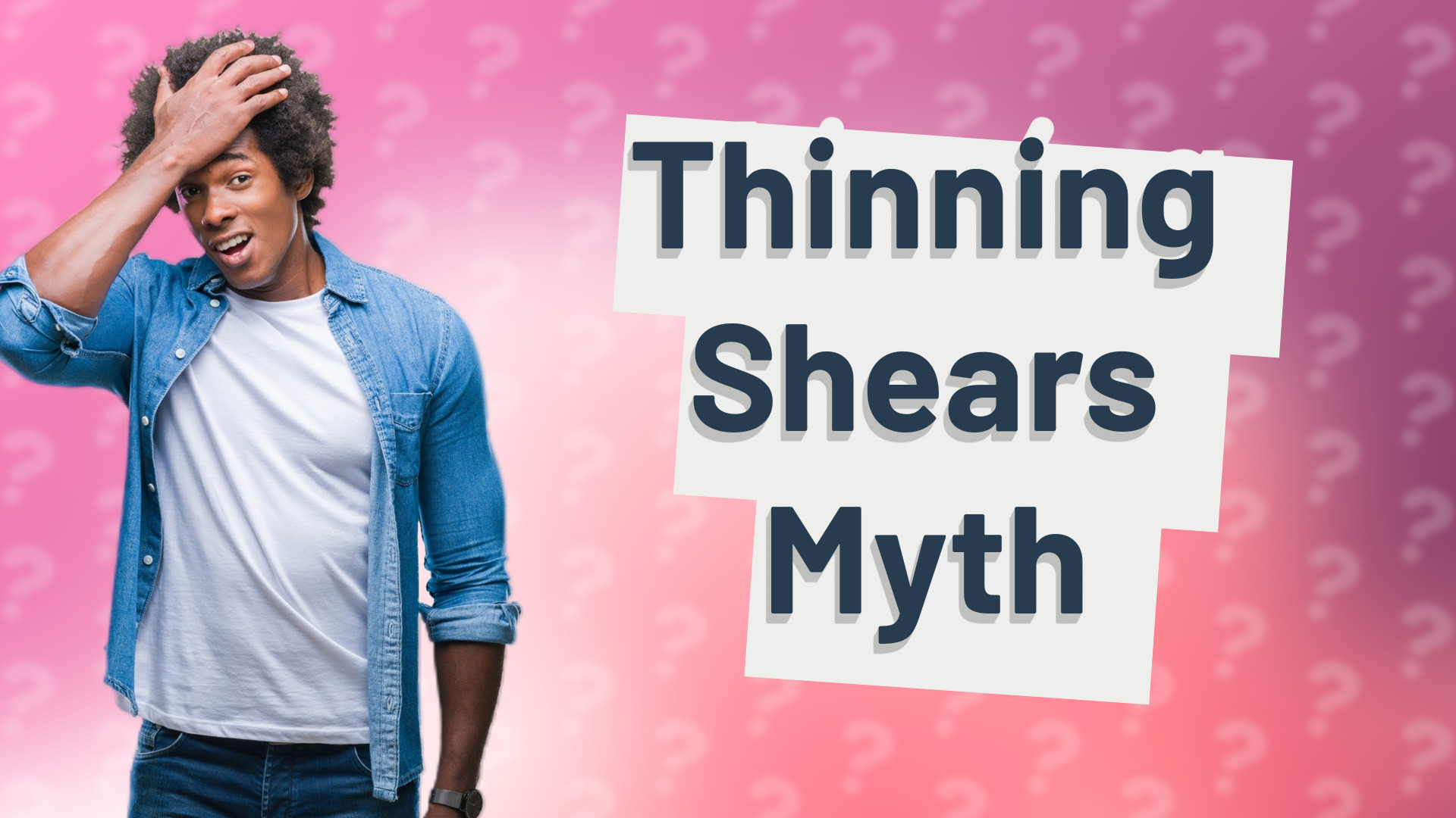 Thinning Shears Myth