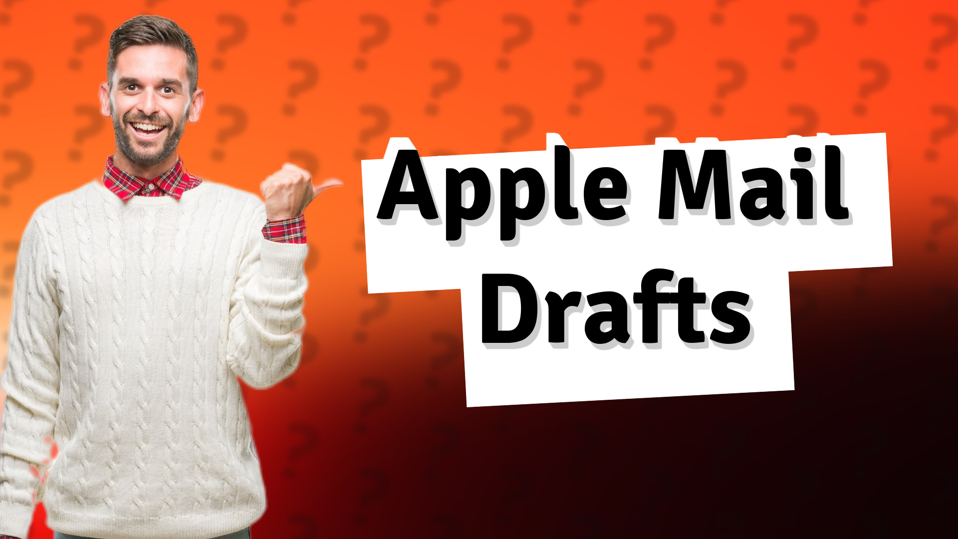 Apple Mail Drafts
