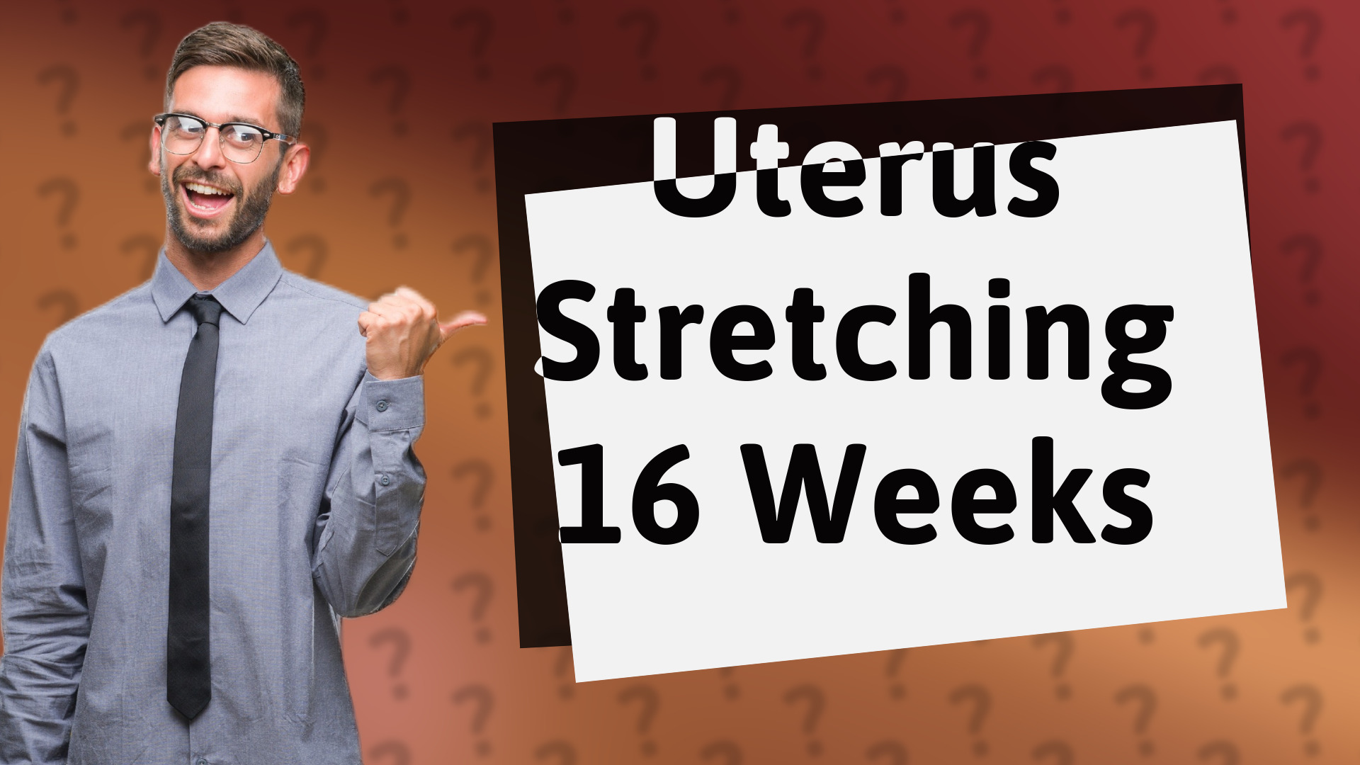 Uterus Stretching 16 Weeks