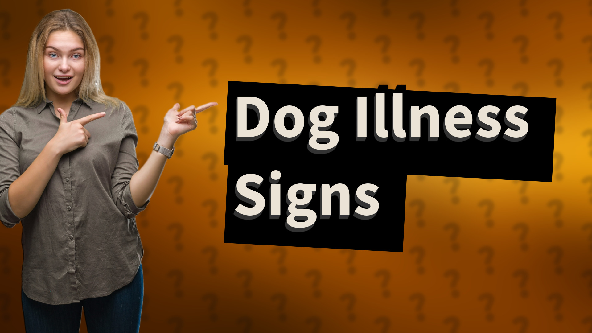 Dog Illness Signs
