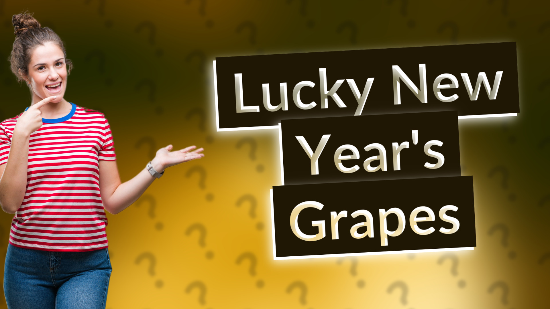Lucky New Year's Grapes