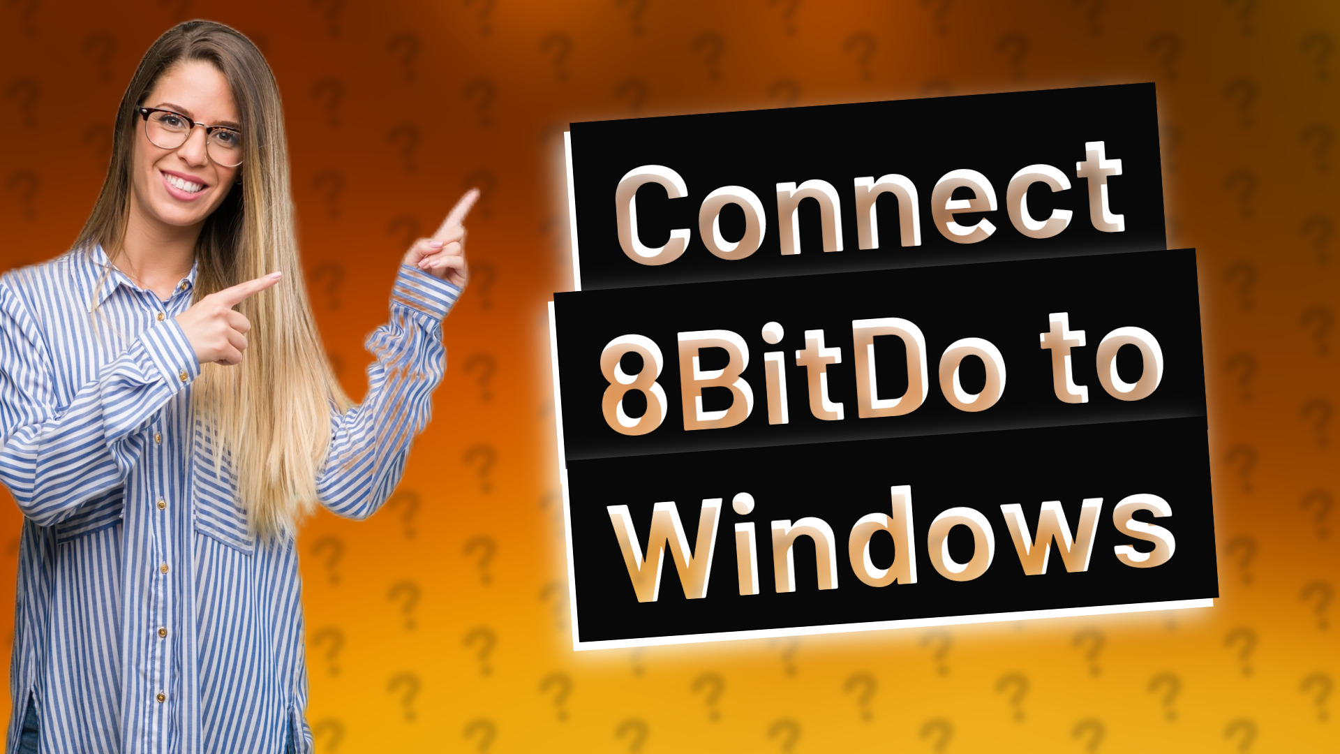 Connect 8BitDo to Windows