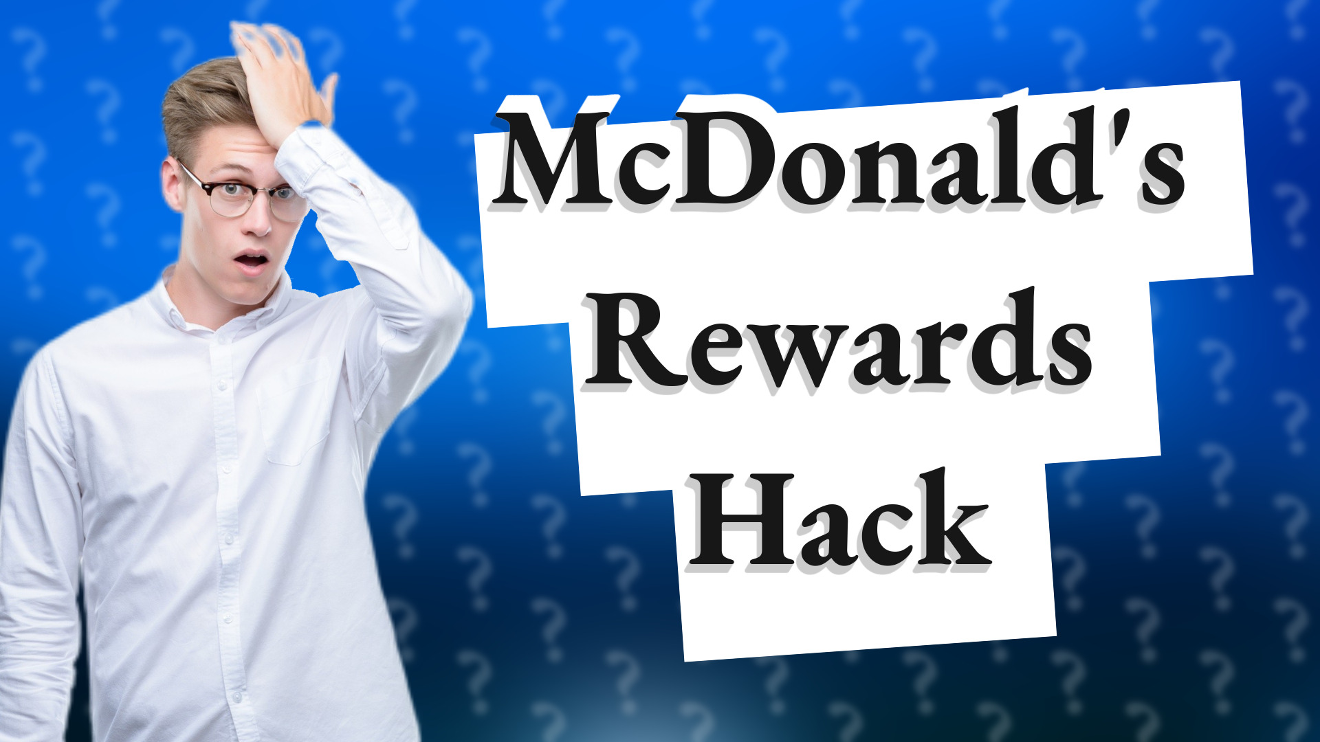 McDonald's Rewards Hack