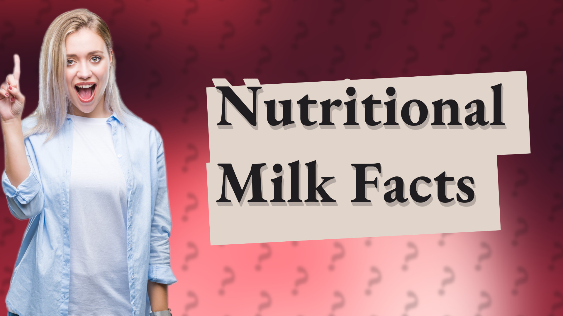 Nutritional Milk Facts