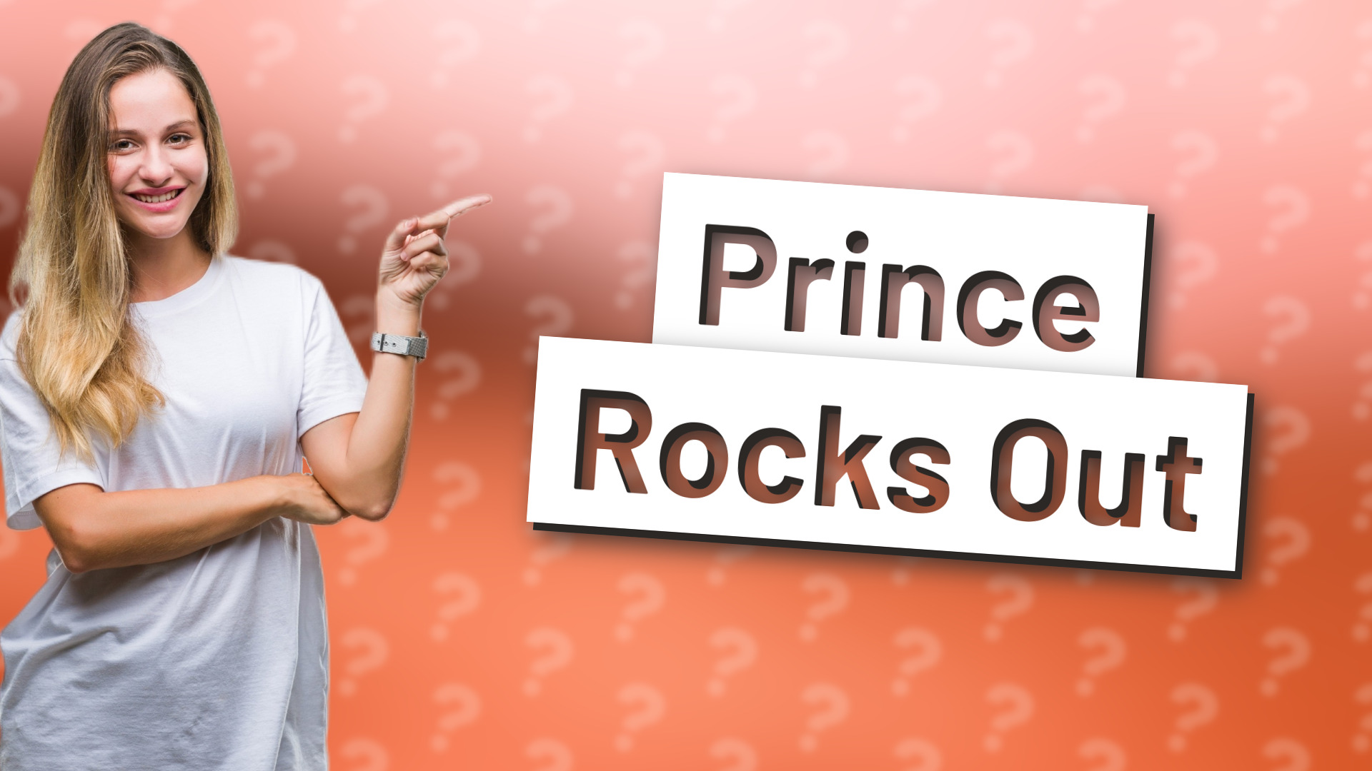 Prince Rocks Out