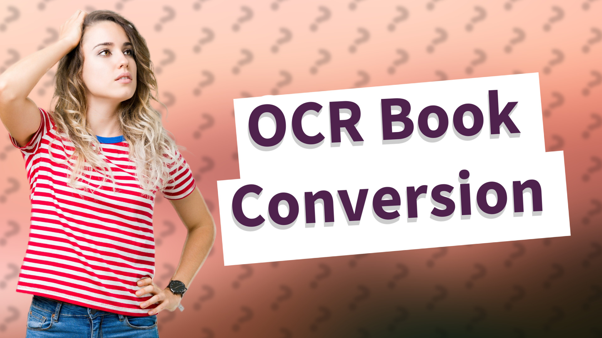 OCR Book Conversion