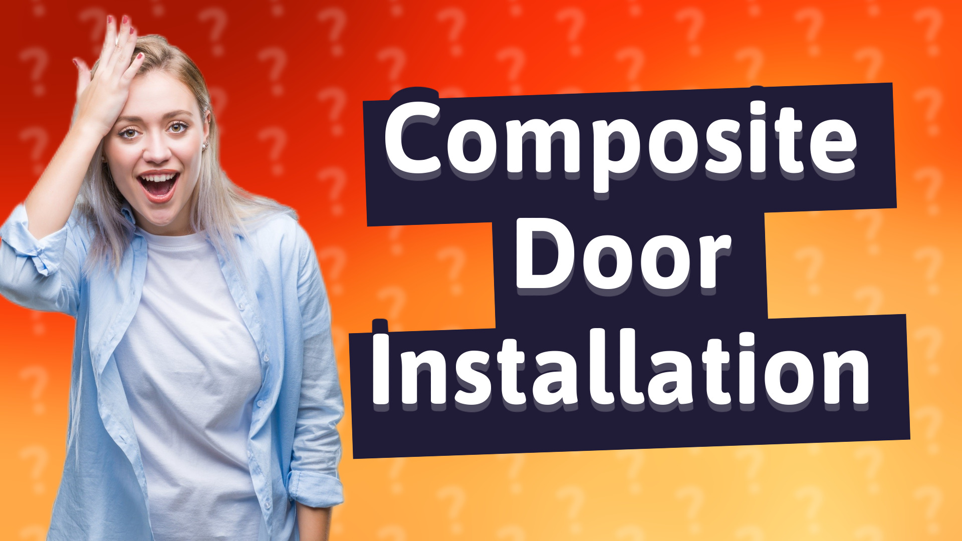 Composite Door Installation