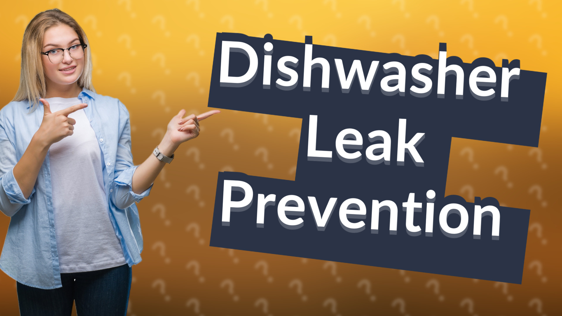 Dishwasher Leak Prevention