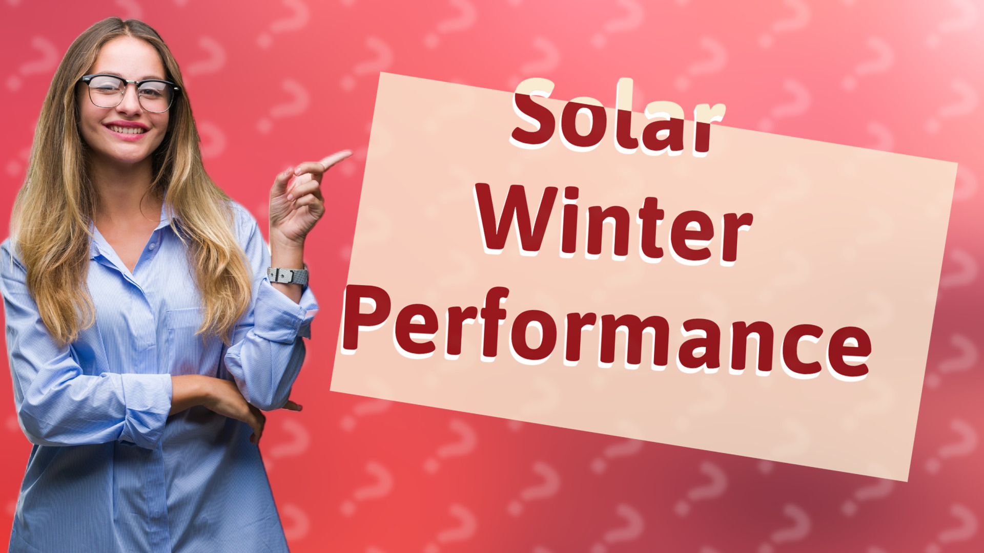 Solar Winter Performance