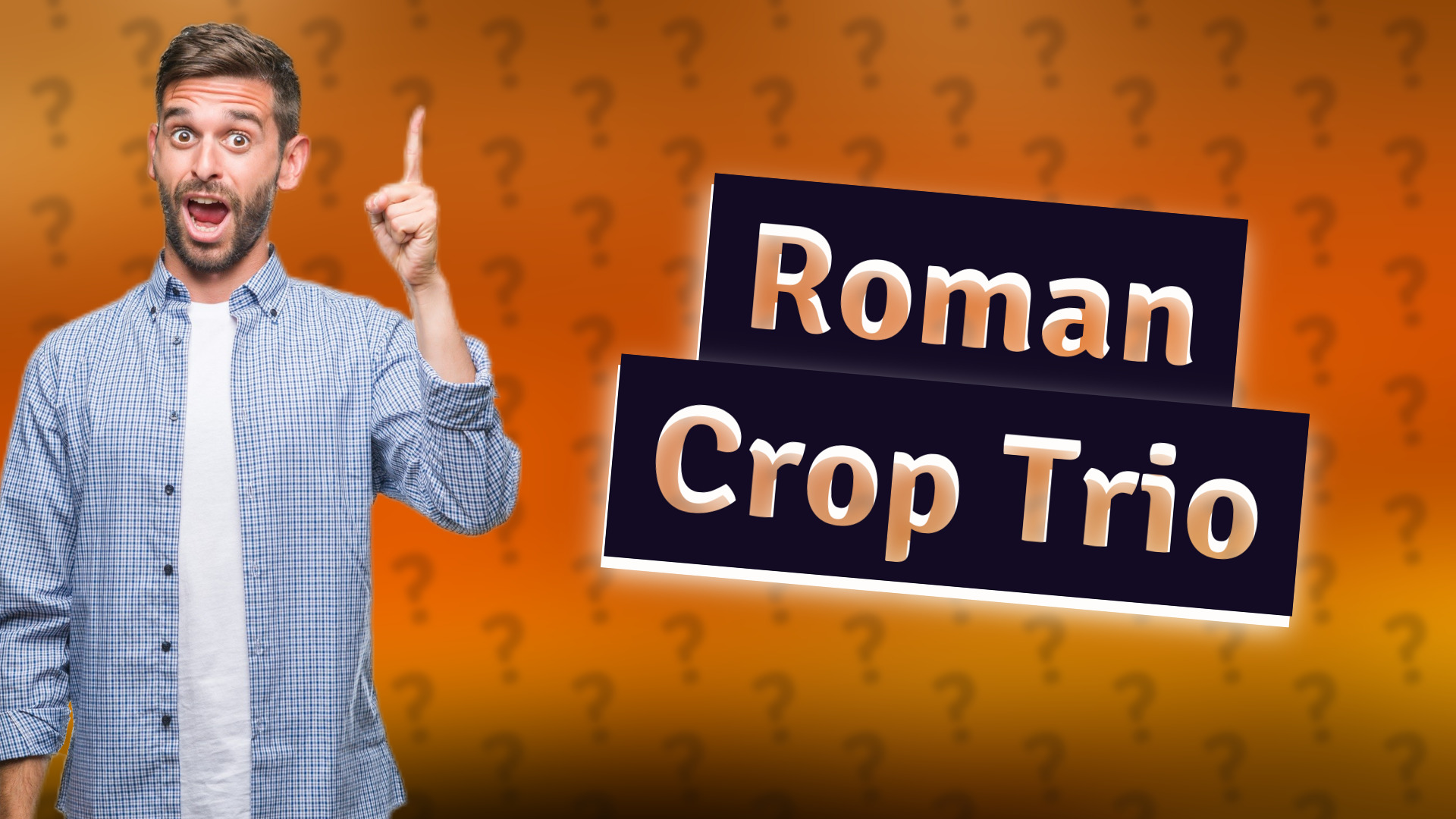 Roman Crop Trio