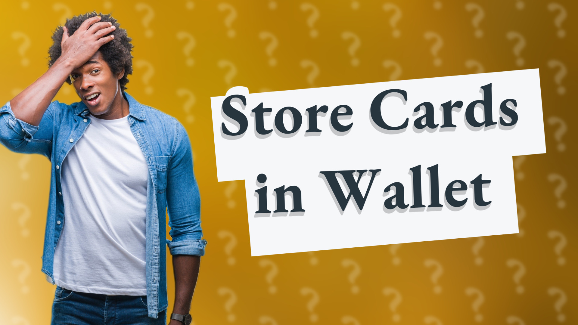 Store Cards in Wallet
