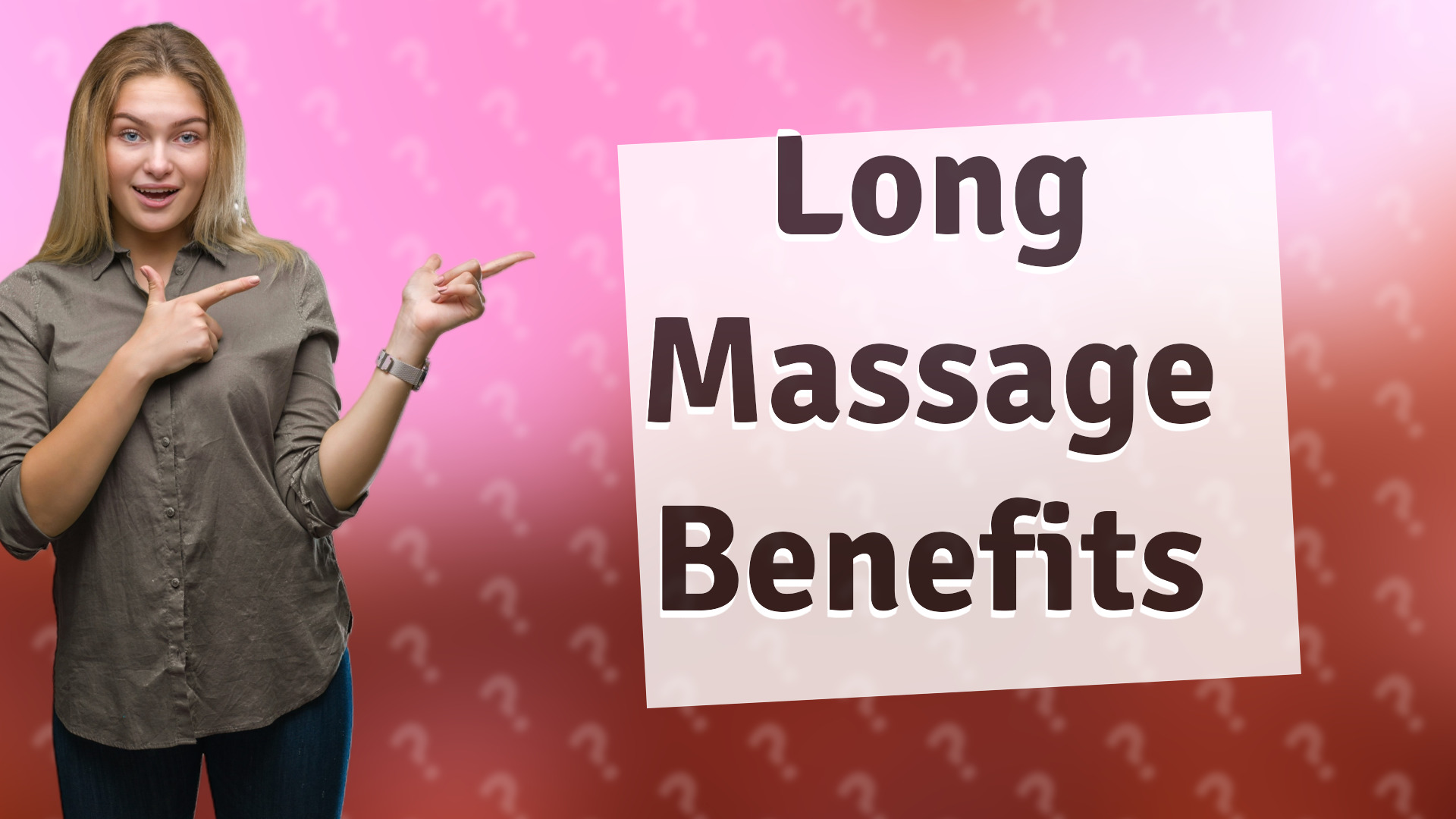 Long Massage Benefits