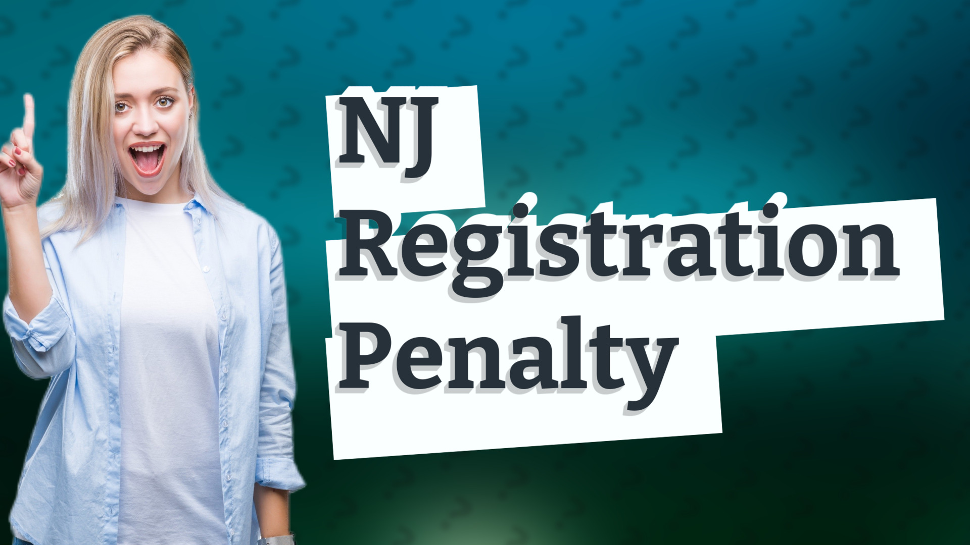NJ Registration Penalty