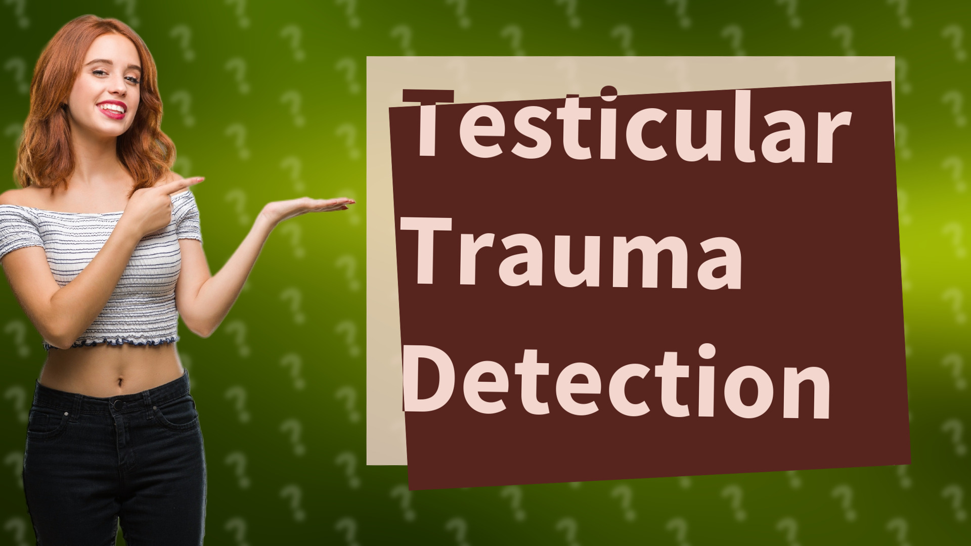 Testicular Trauma Detection
