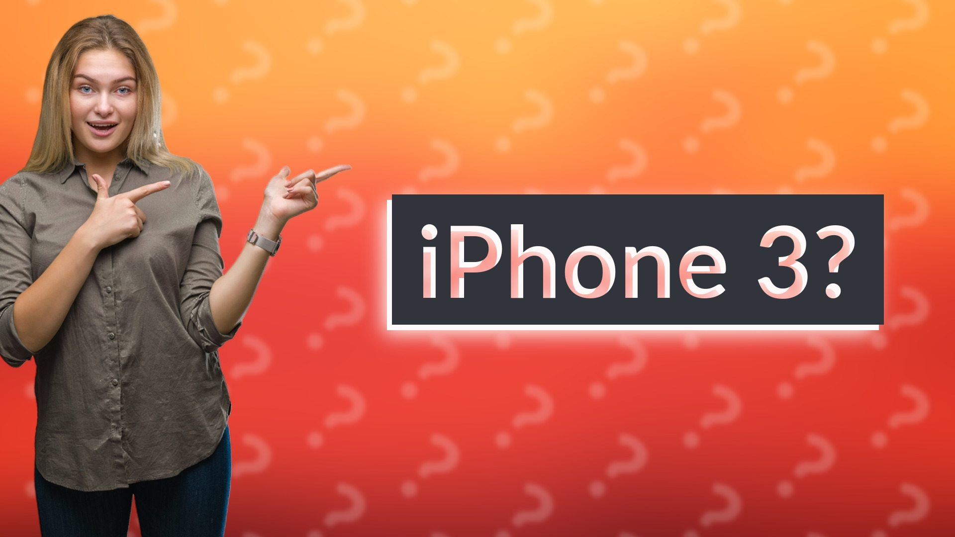 iPhone 3?