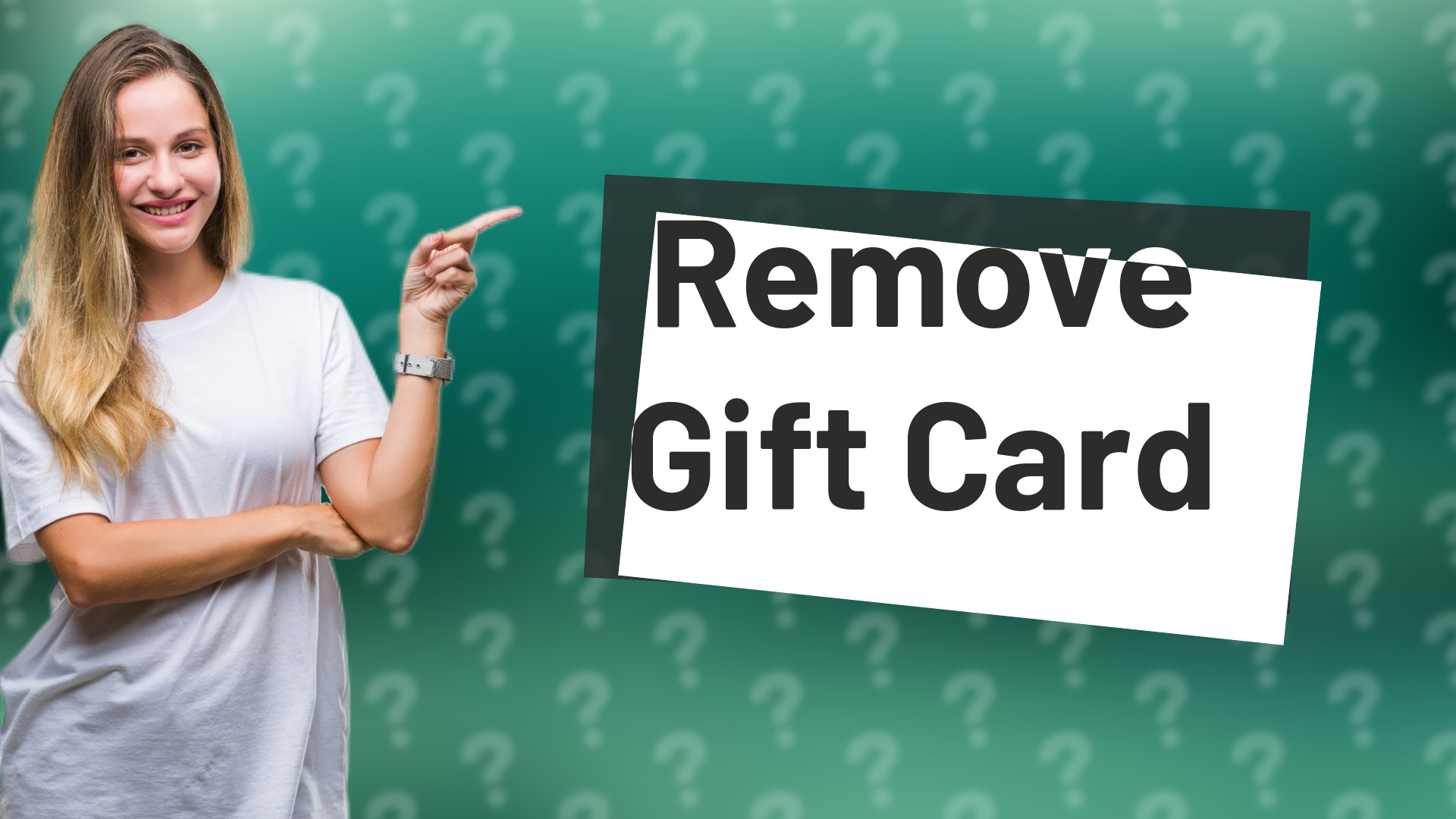 Remove Gift Card