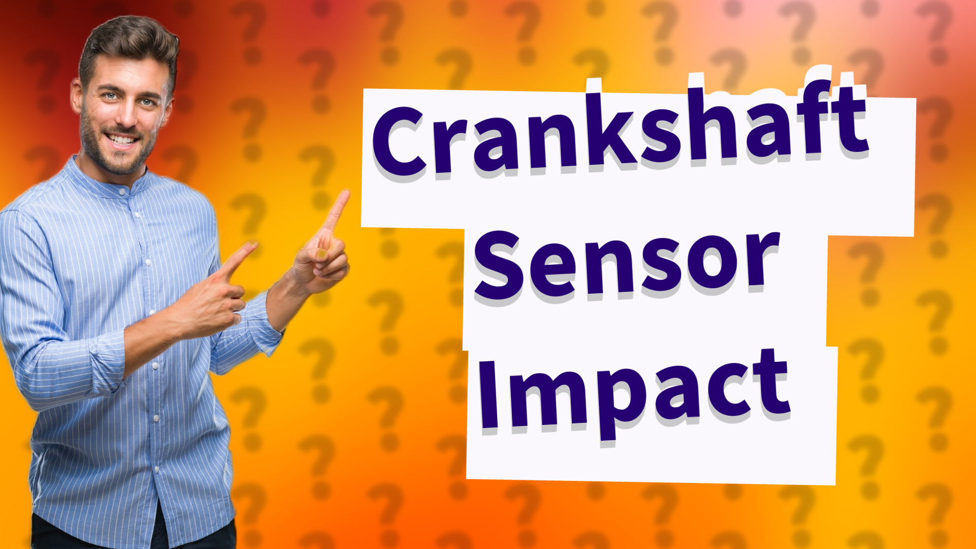 Crankshaft Sensor Impact