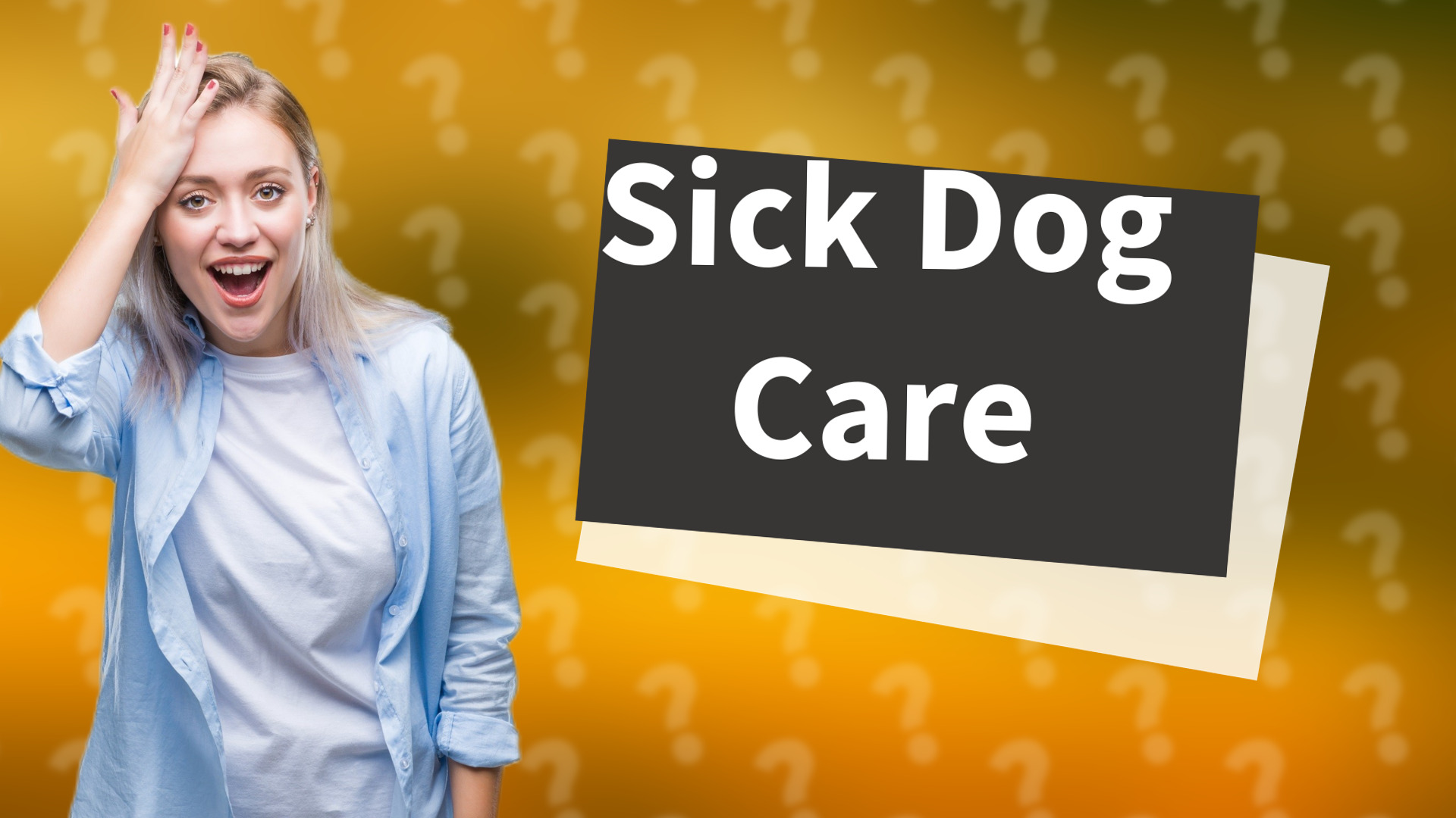Sick Dog Care