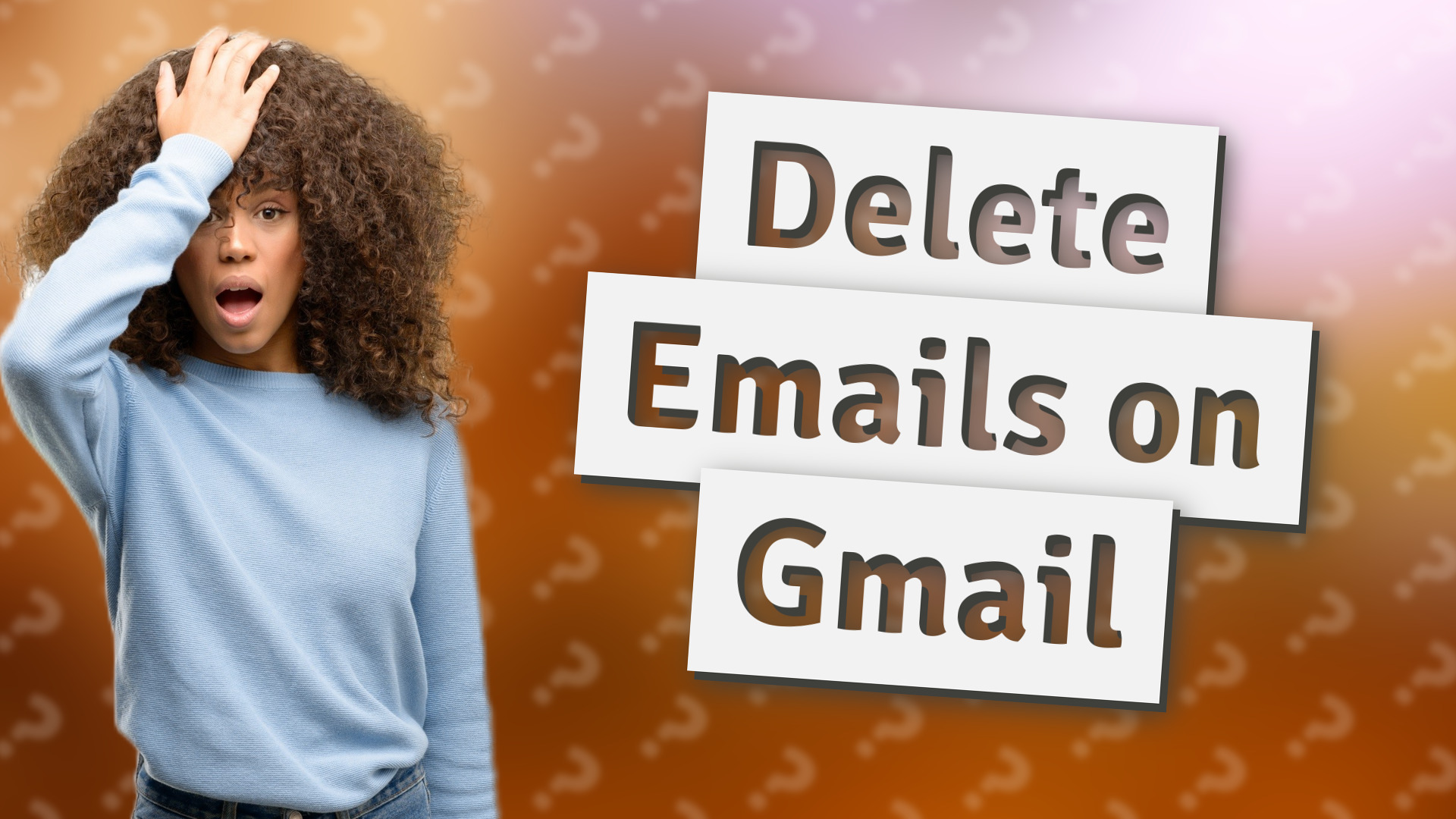Delete Emails on Gmail