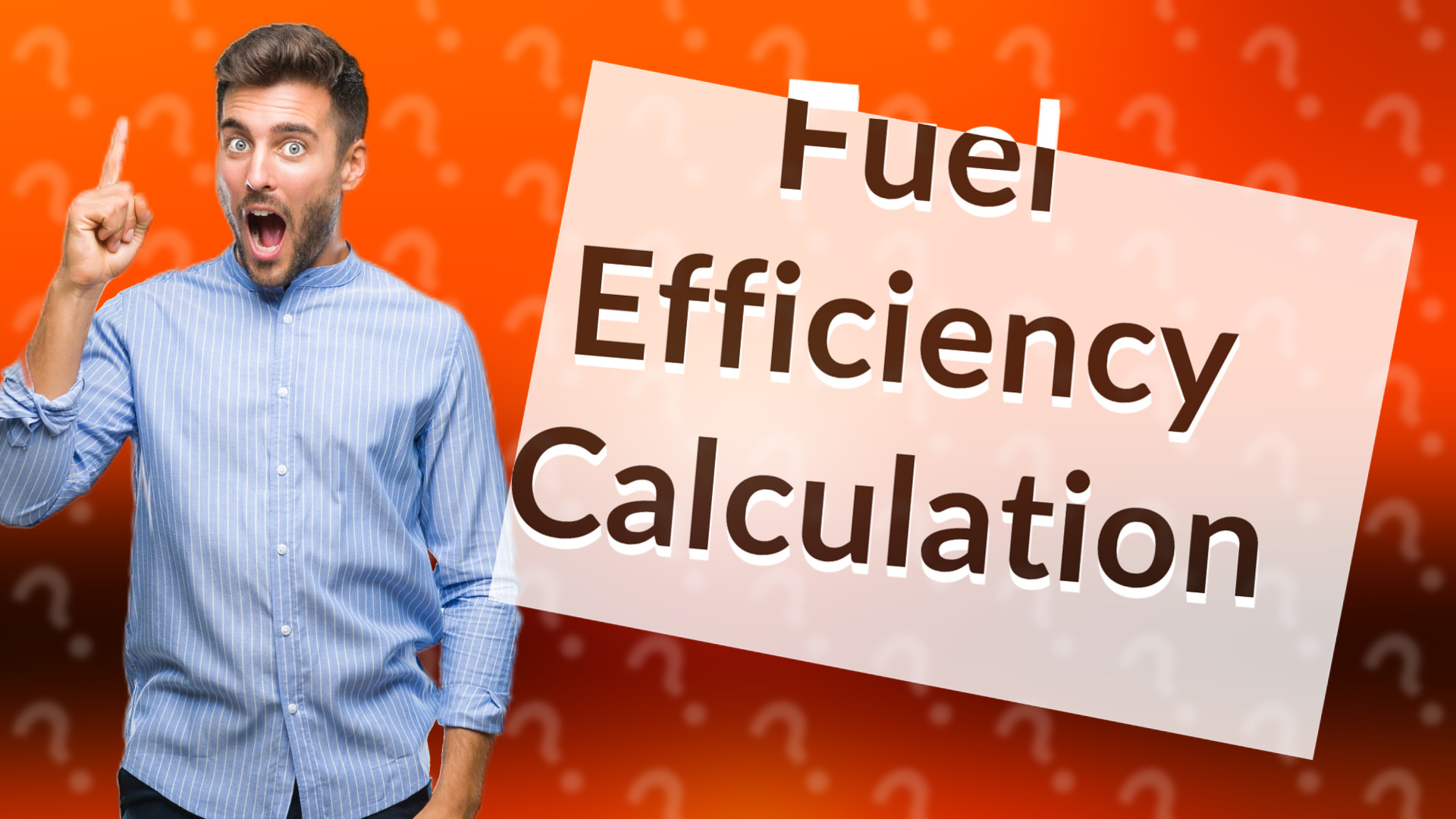 Fuel Efficiency Calculation