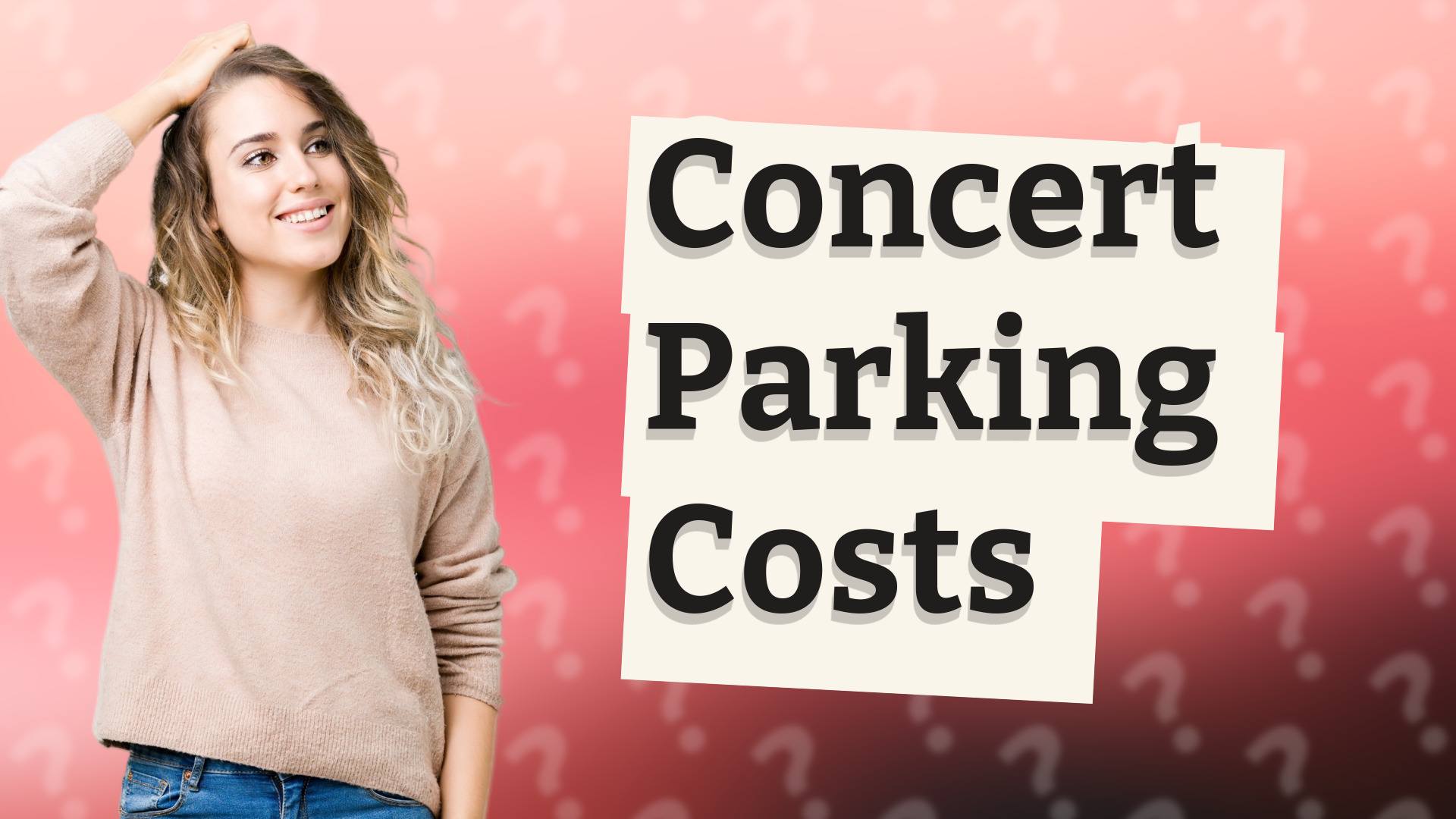 Concert Parking Costs