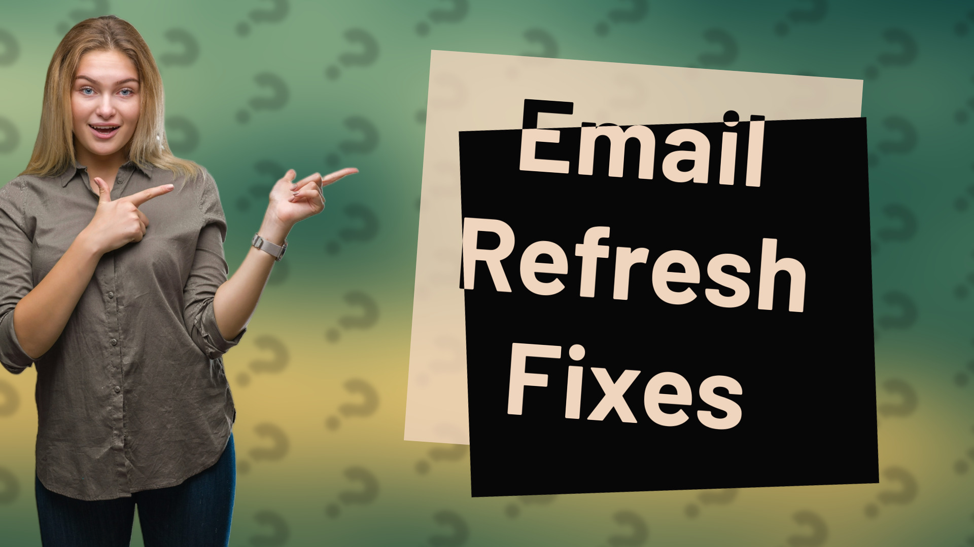 Email Refresh Fixes