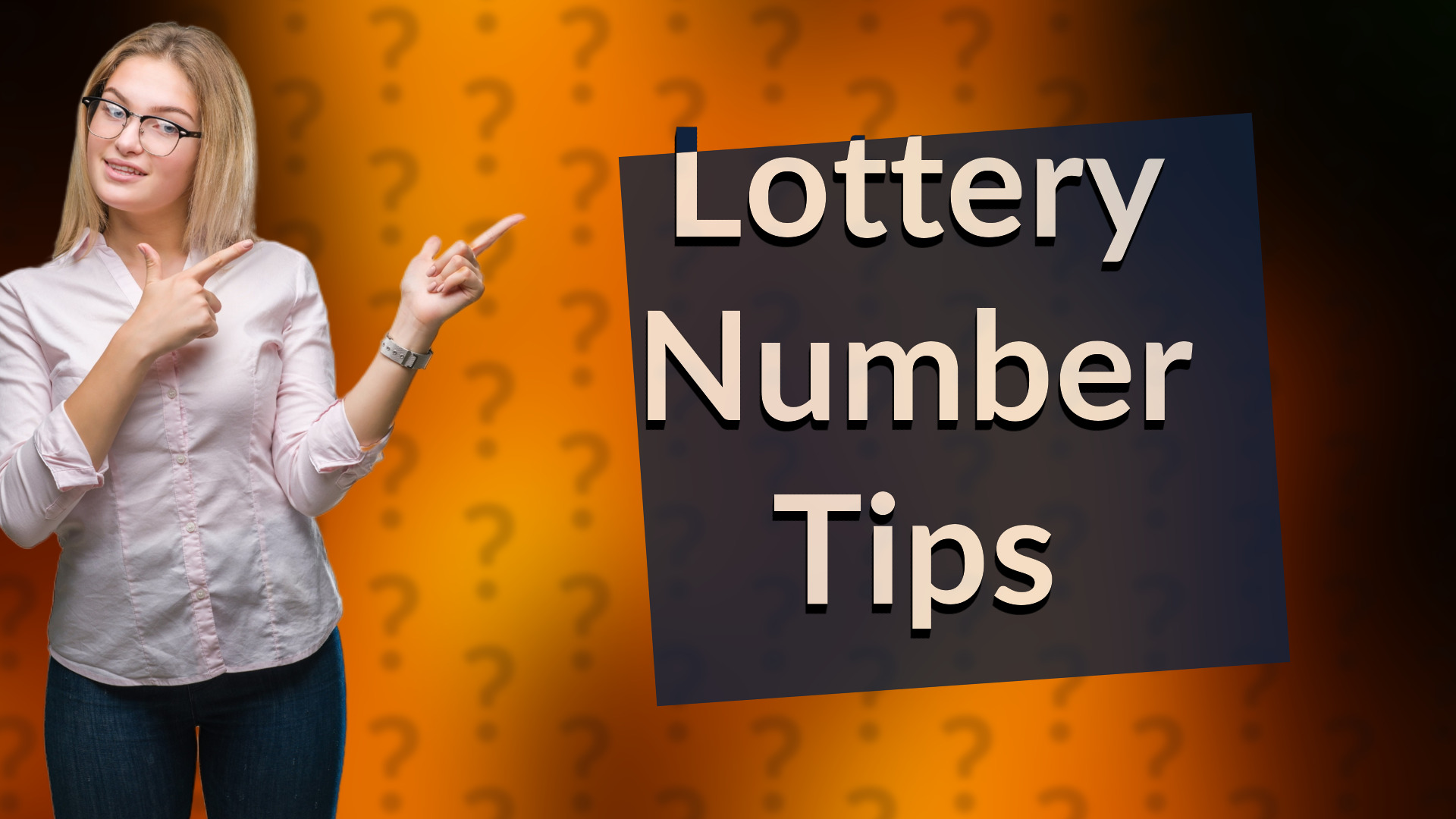 Lottery Number Tips