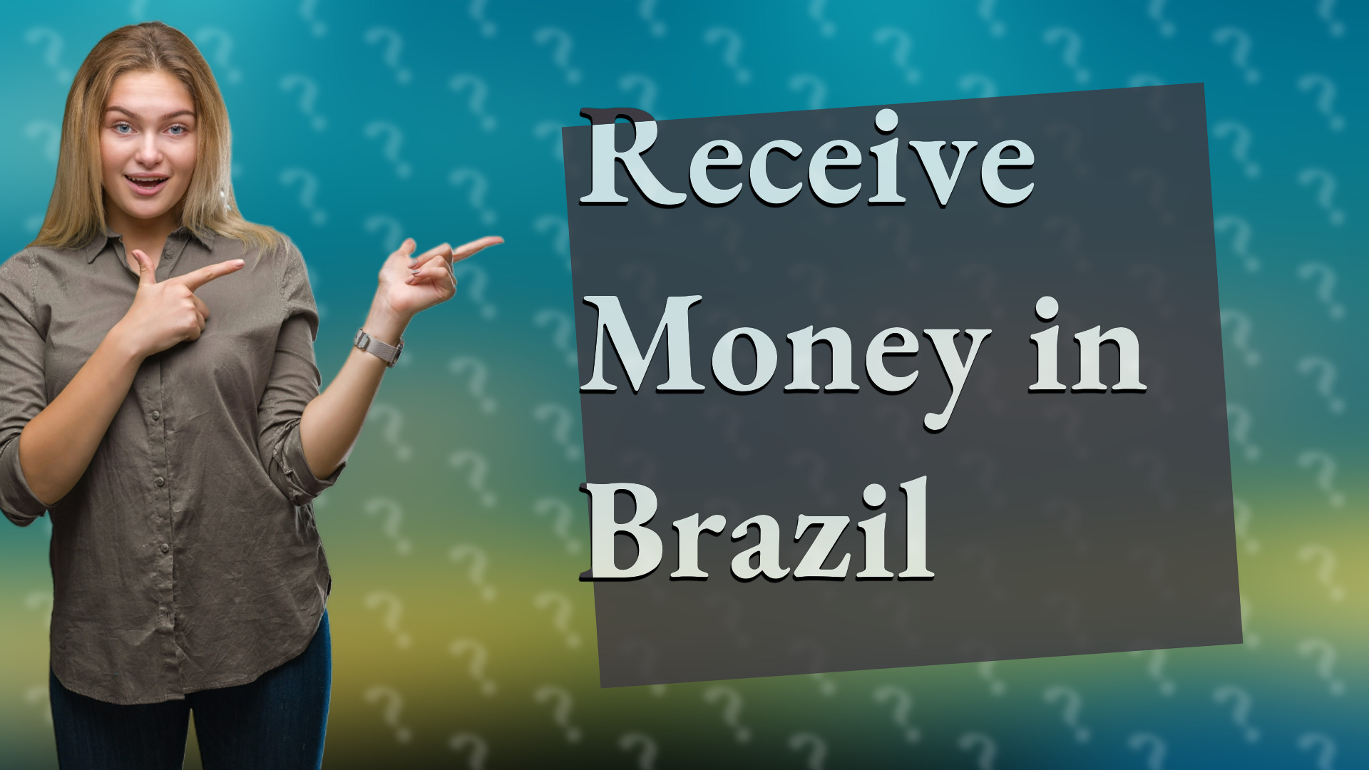 Receive Money in Brazil