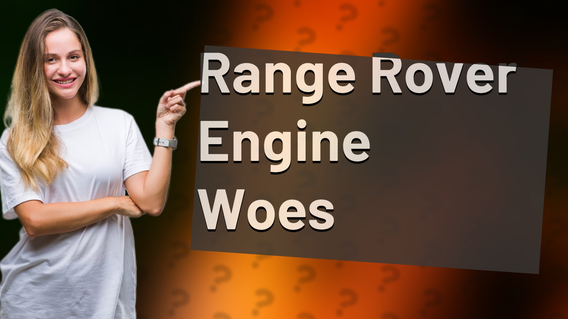 Range Rover Engine Woes