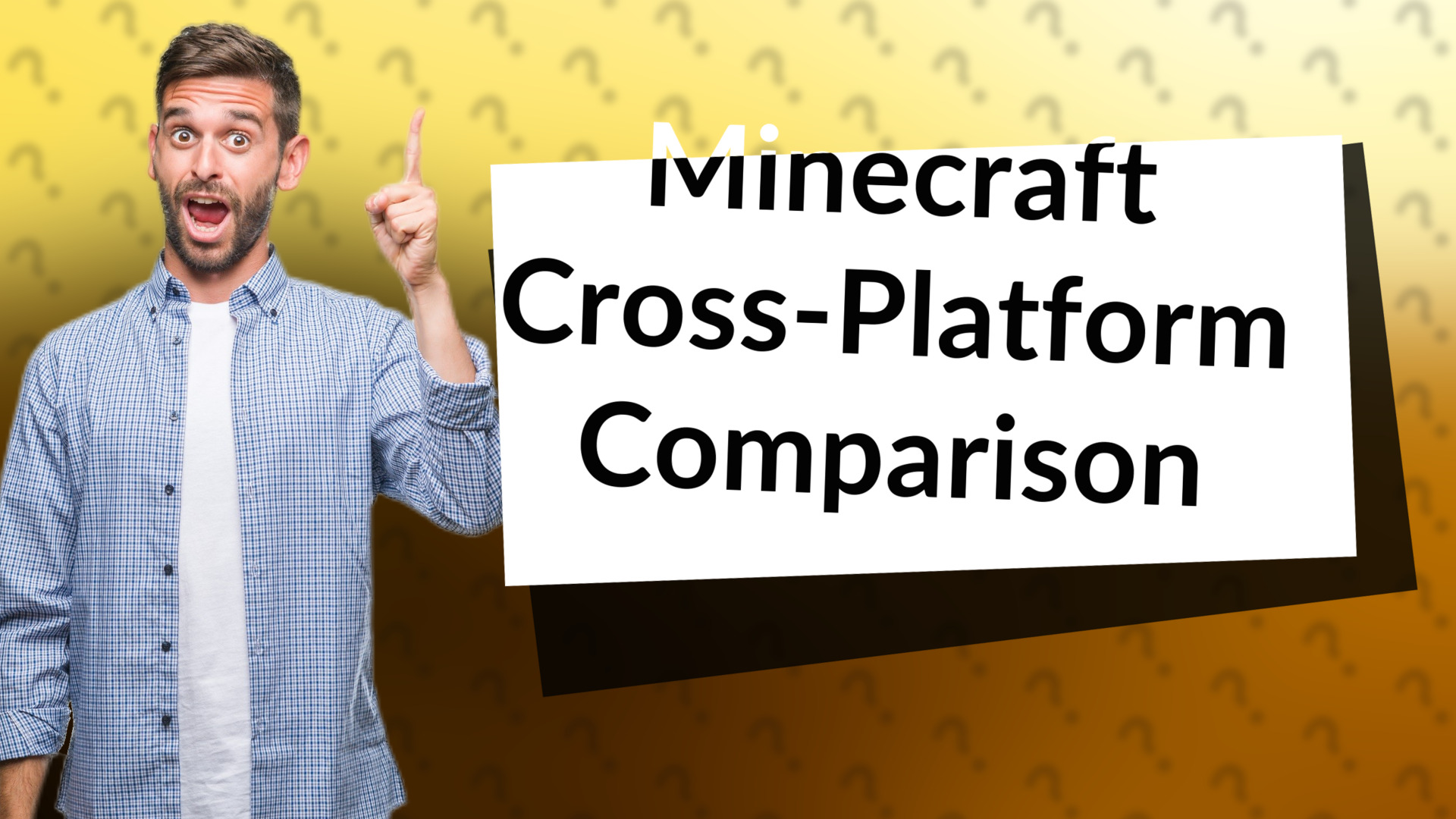 Minecraft Cross-Platform Comparison