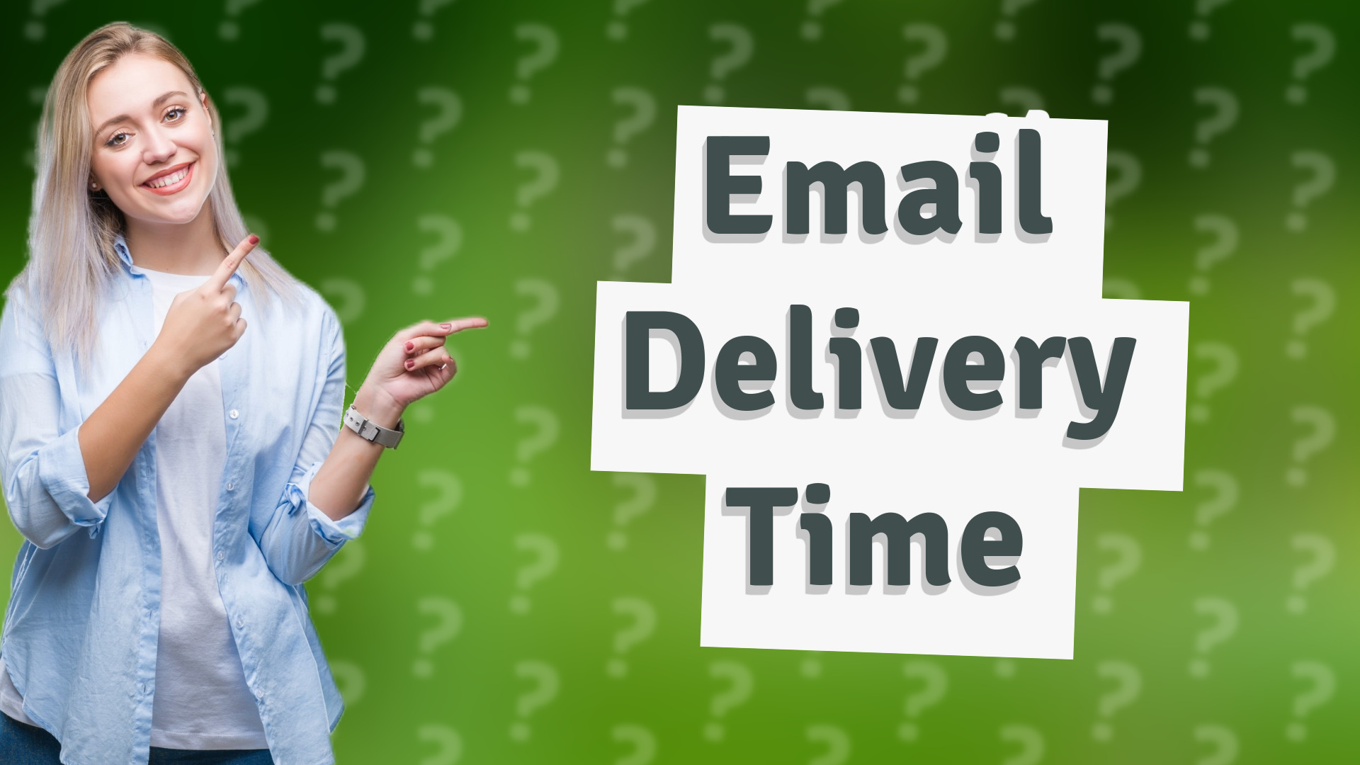 Email Delivery Time
