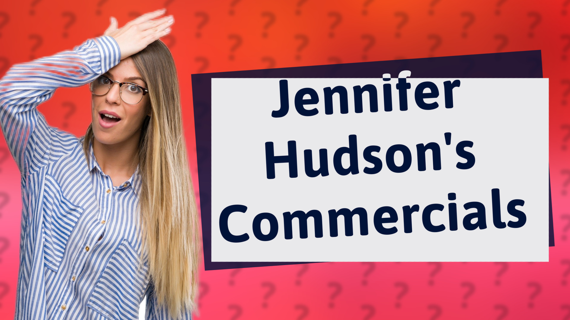 Jennifer Hudson's Commercials