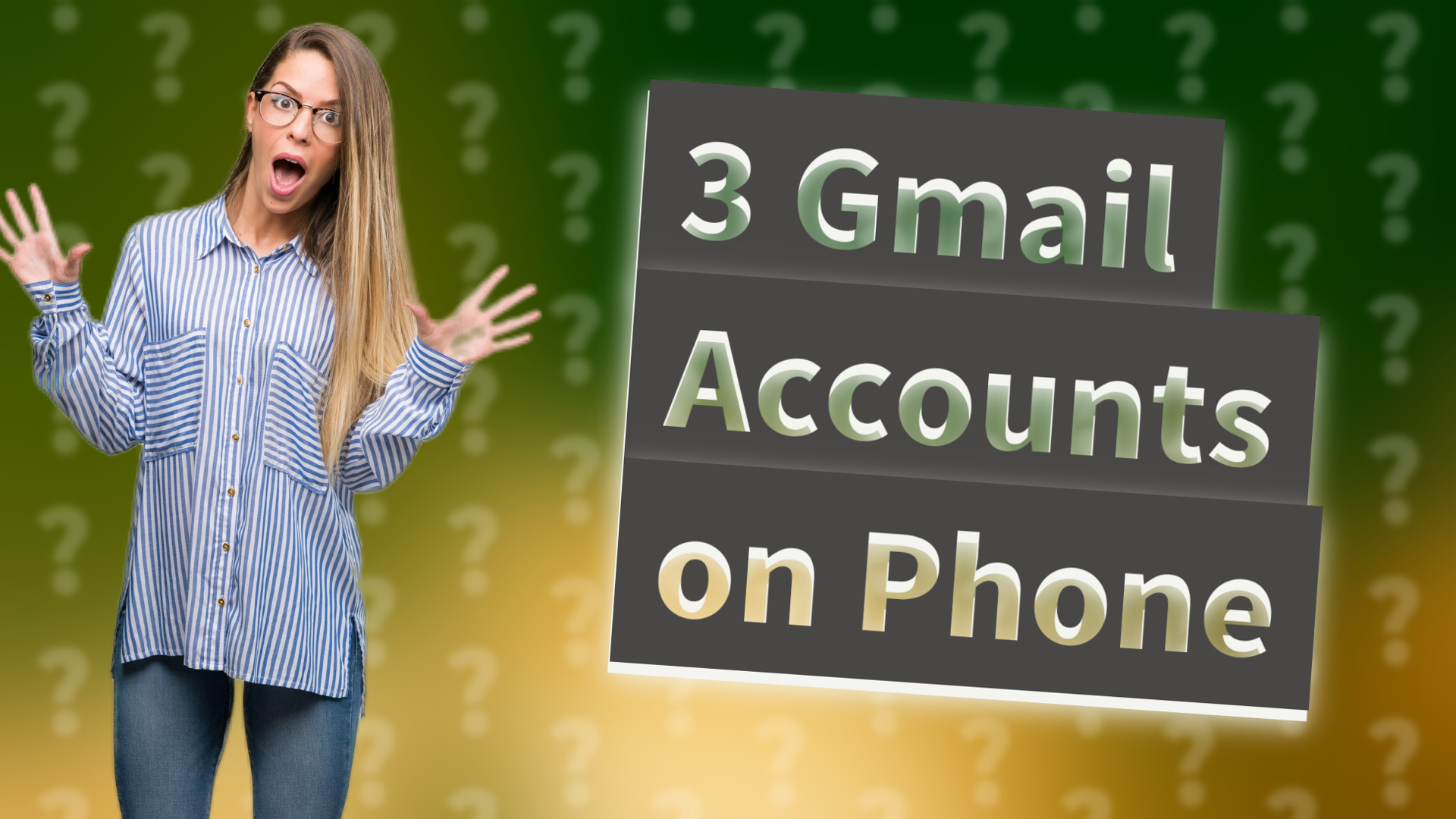 3 Gmail Accounts on Phone