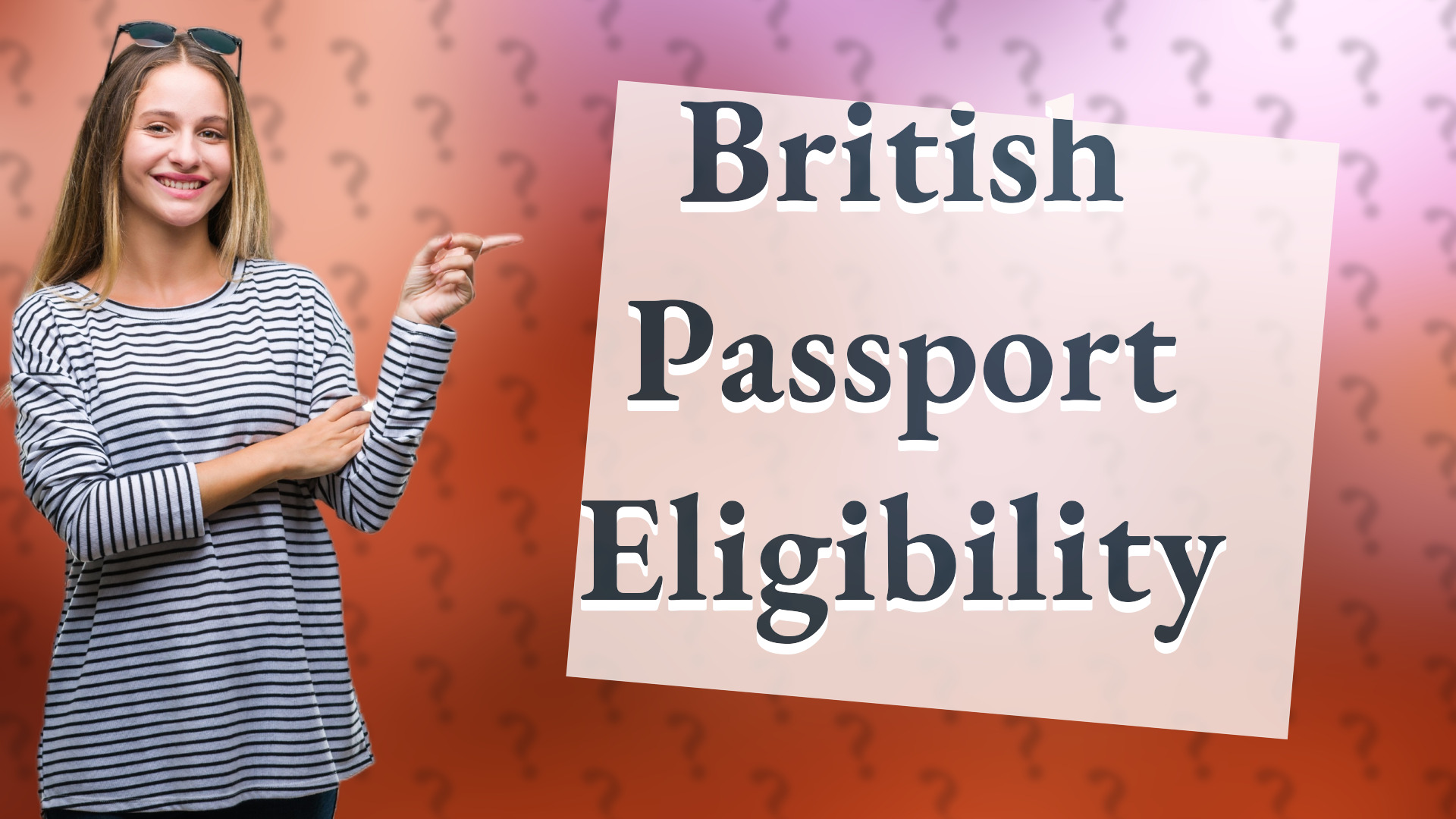 British Passport Eligibility