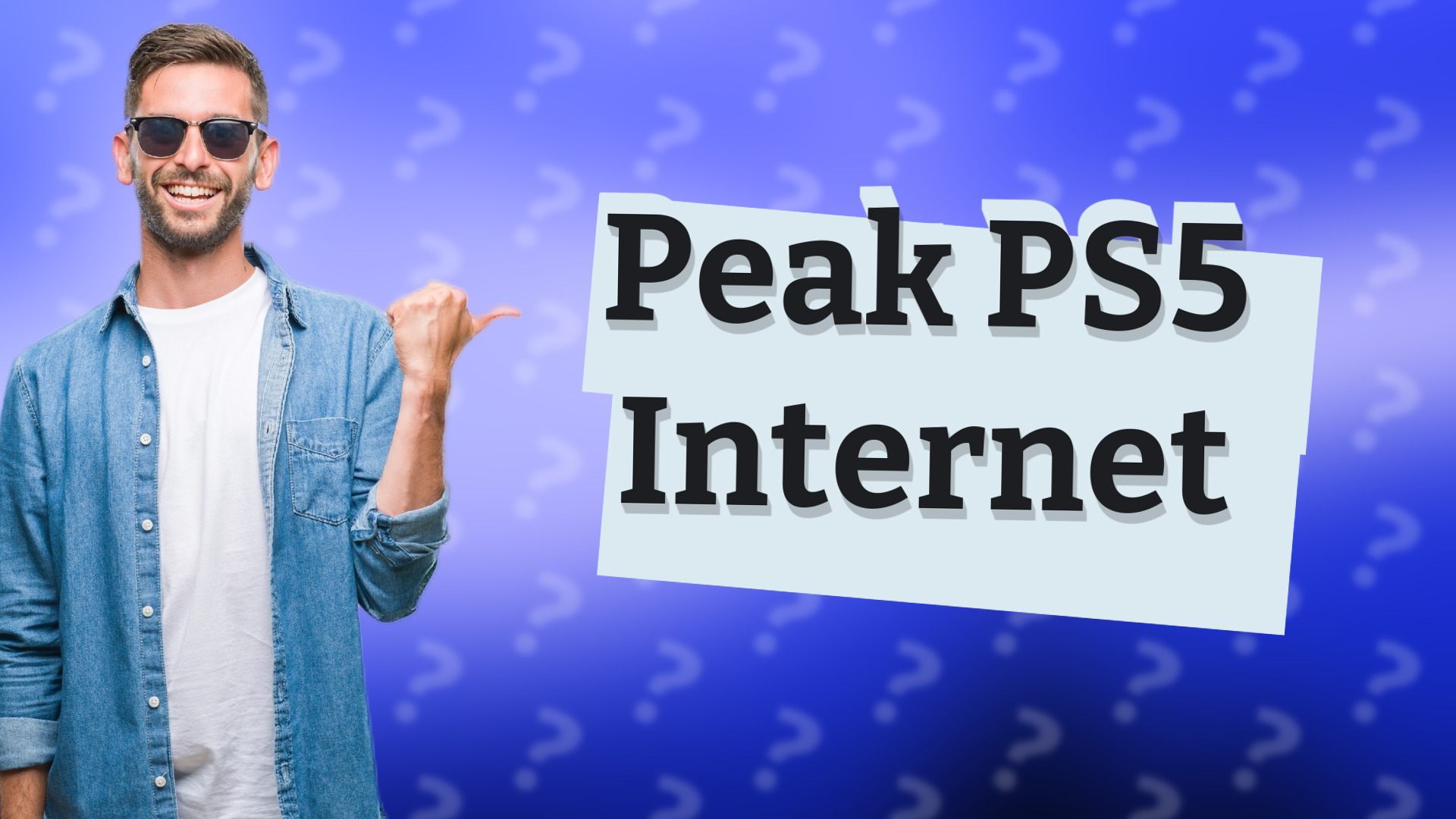 Peak PS5 Internet